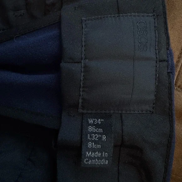 ASOS Midnight Blue Trousers - Picture 3 of 3